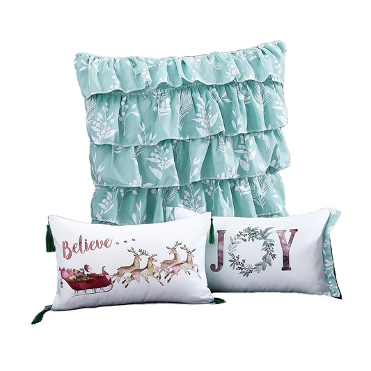 Happy Holidays Pillow Set