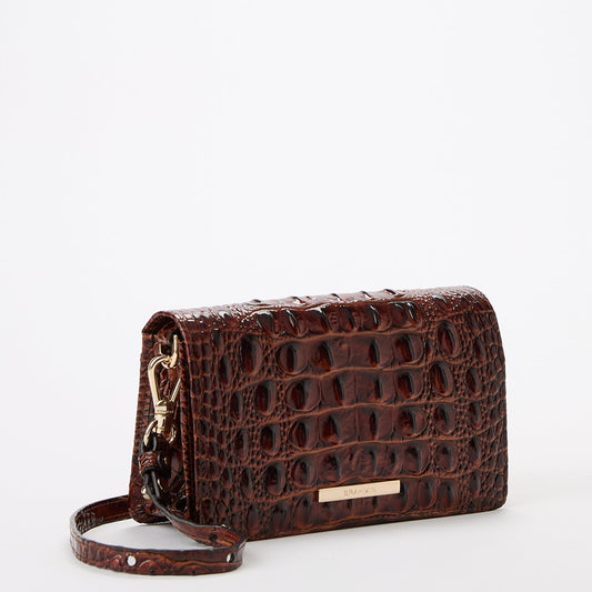 Brahmin Melbourne Collection Minuette Crossbody, Pecan