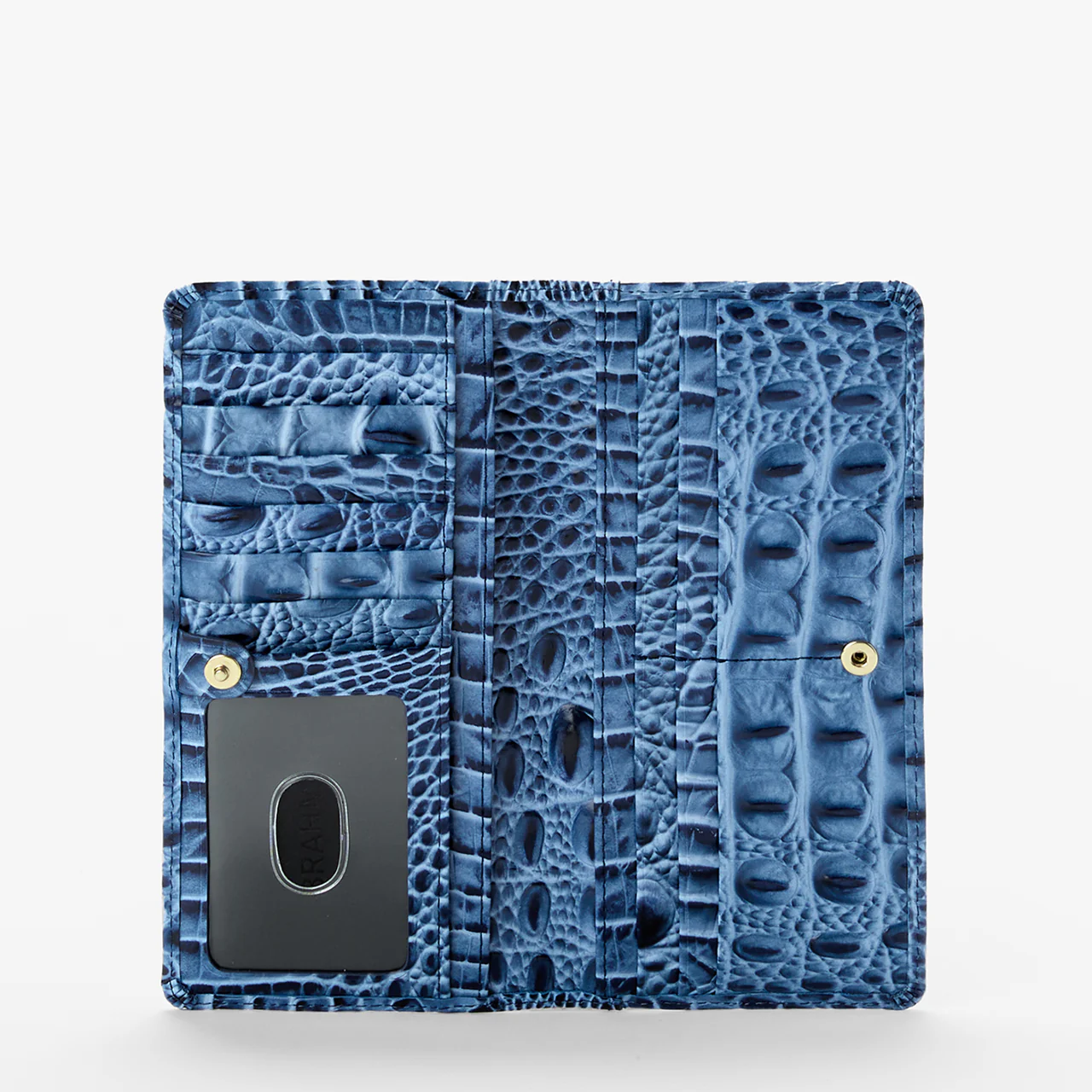 Brahmin Melbourne Collection Ady Wallet, Blue Serenade