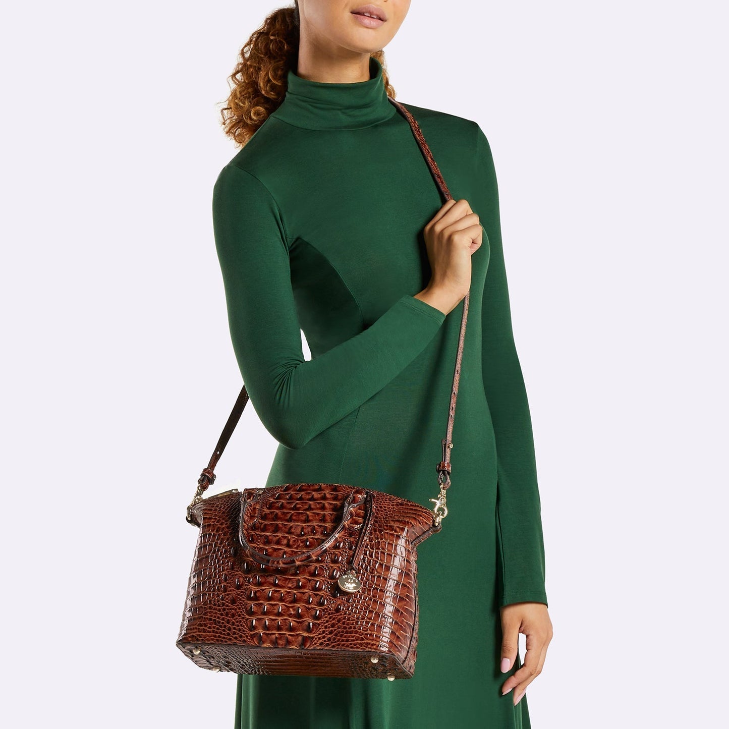 Brahmin Melbourne Collection Duxbury Satchel, Ganache Ombre