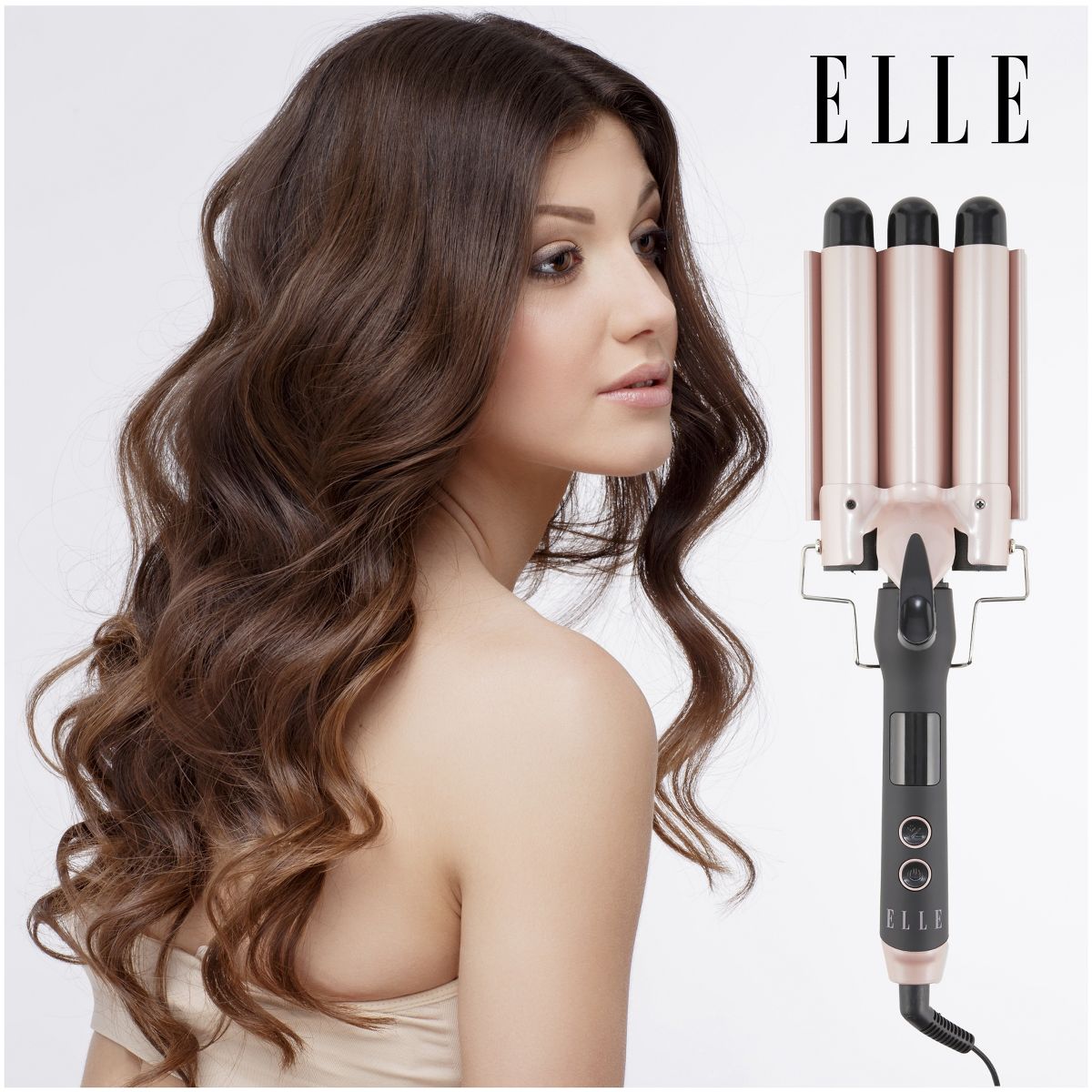 ELLE PREMIER Triple Barrel Hair Waver