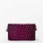 Brahmin Melbourne Collection Minuette Crossbody, Sugar Plum