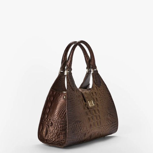 Brahmin Melbourne Collection Adrian Shoulder Bag, Ganache