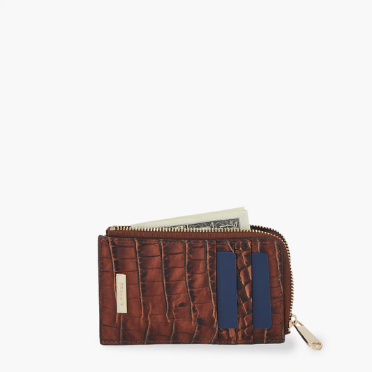 Brahmin Melbourne Collection Lennon Wallet, Pecan