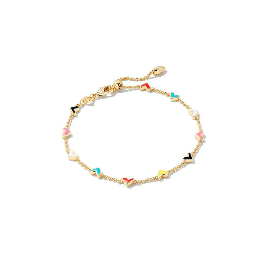 Kendra Scott Haven Heart Bracelet, Multi Color