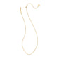 Kendra Scott Juliette Necklace, White Crystal